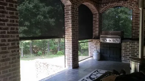 Patio privacy screens